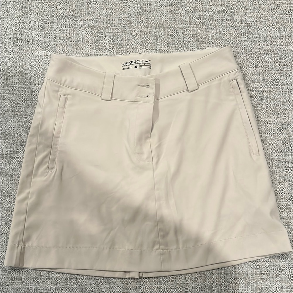 Nike Beige Golf Skort